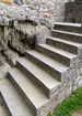 Limestone stairs